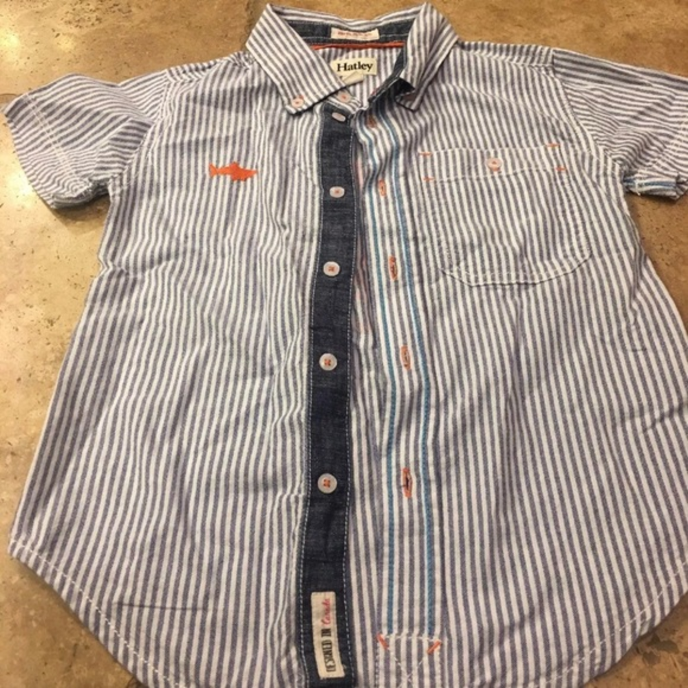 Hatley button up Boys‎ shark shirt